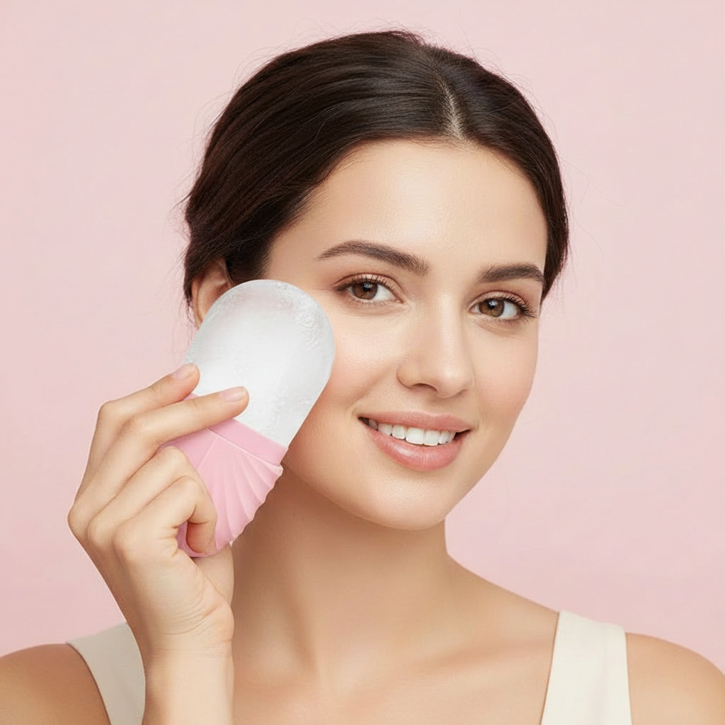 Femme moule glaçon réaliste v2